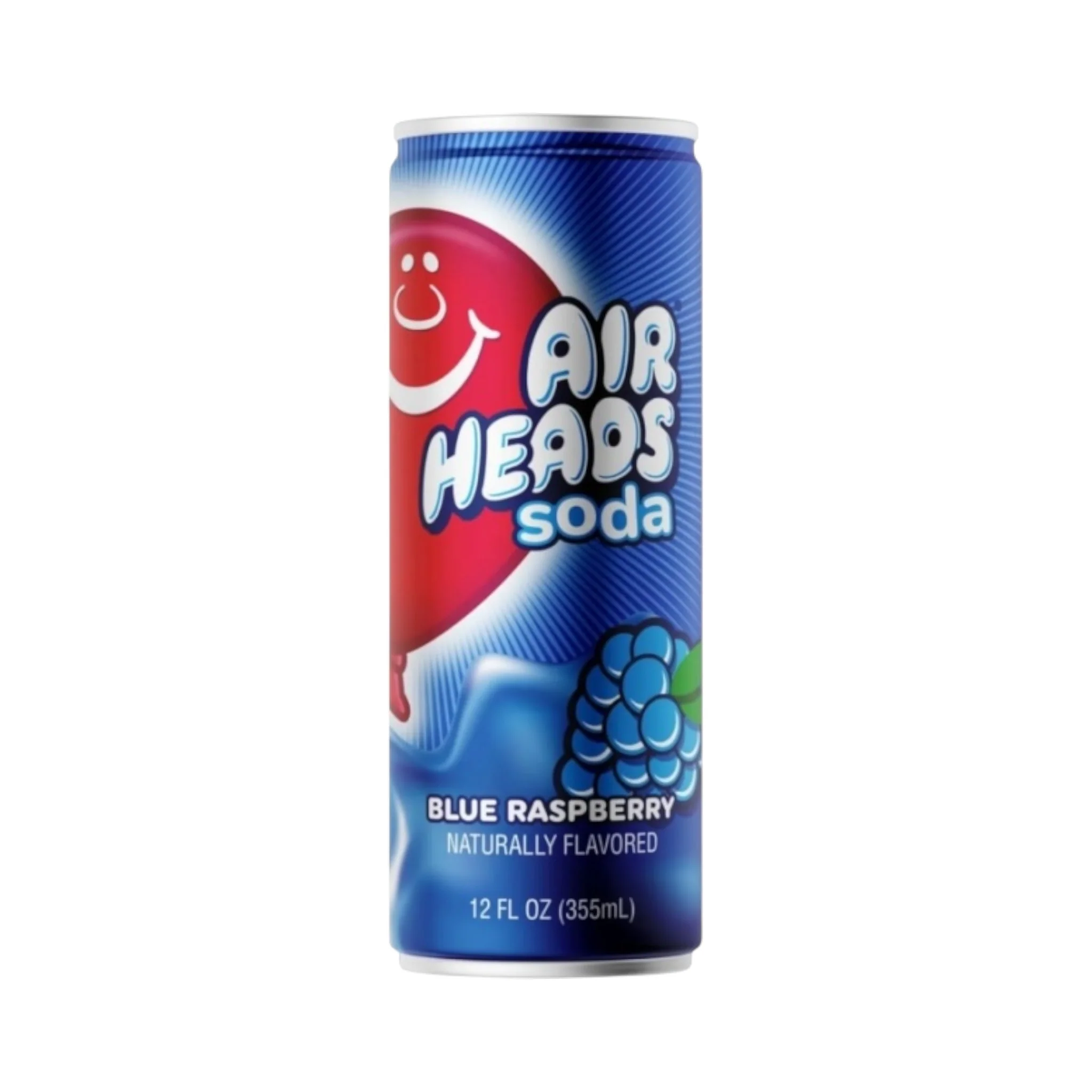 Airheads Soda - Blue Raspberry - 12oz (355ml)