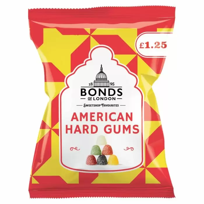 Bonds American Hard Gums - 130g (PMP £1.25)