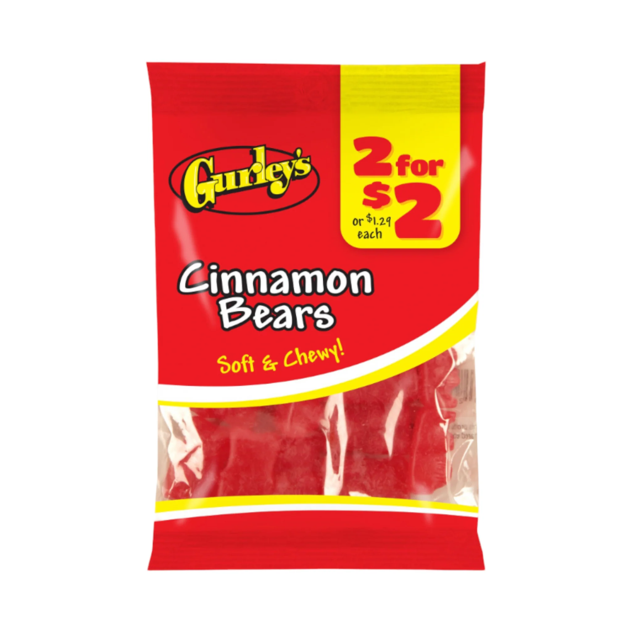 Gurley's Cinnamon Bears - 2.75oz (78g)