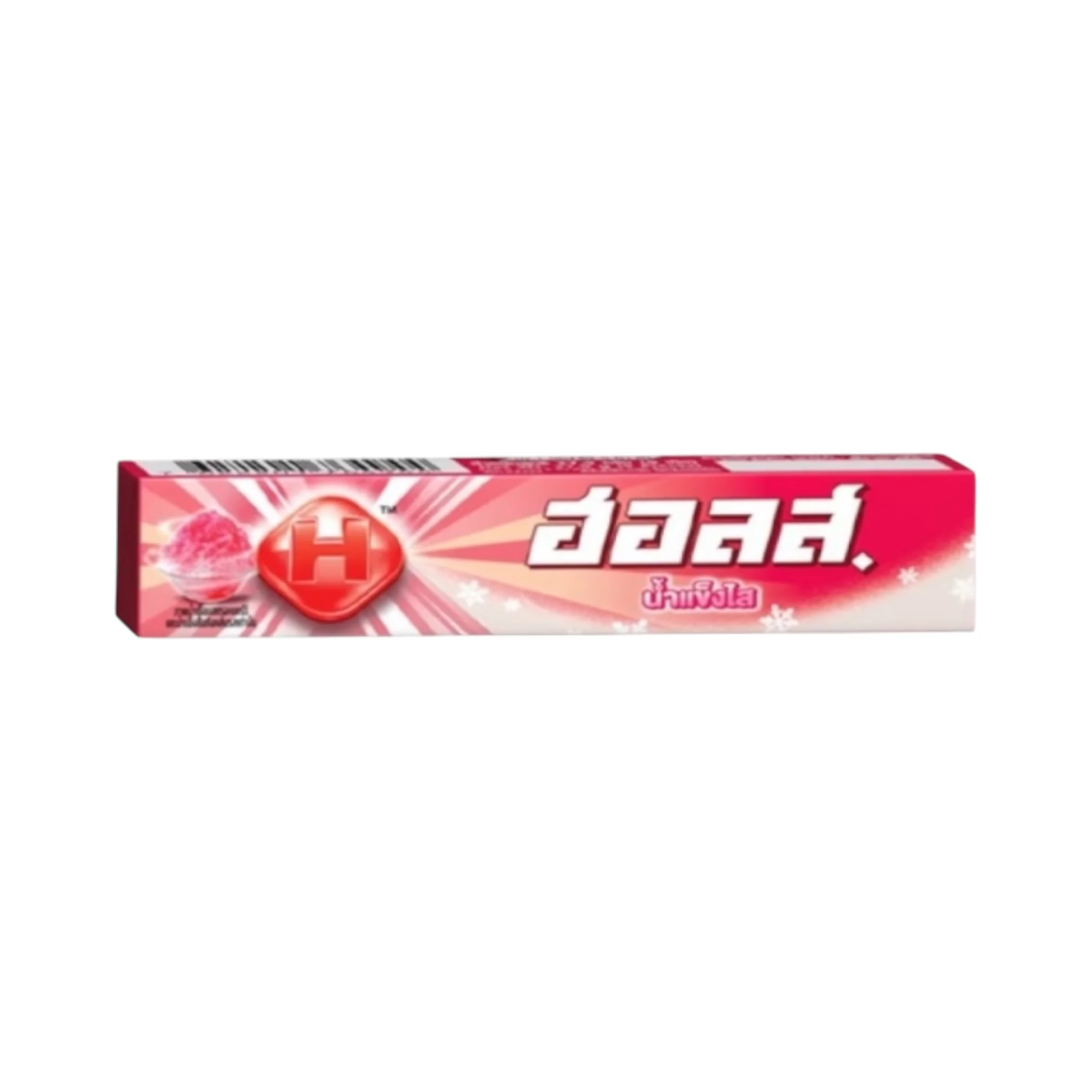 HALLS Stick Candy Icy Strawberry Syrup - 9pcs [Thailand]