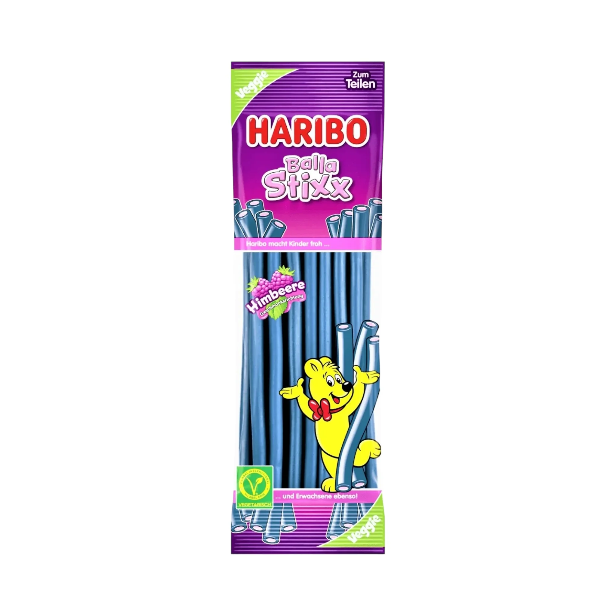 Haribo Balla Stixx Raspberry/Blackberry - 200g