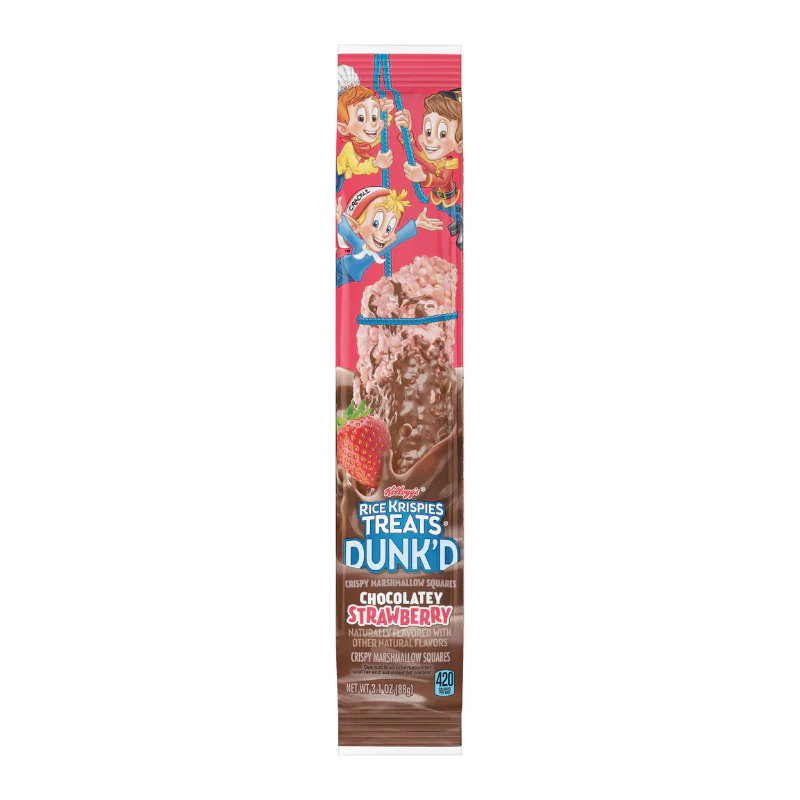 Kellogg’s Rice Krispies Treats Dunk’d Chocolatey Strawberry 62g