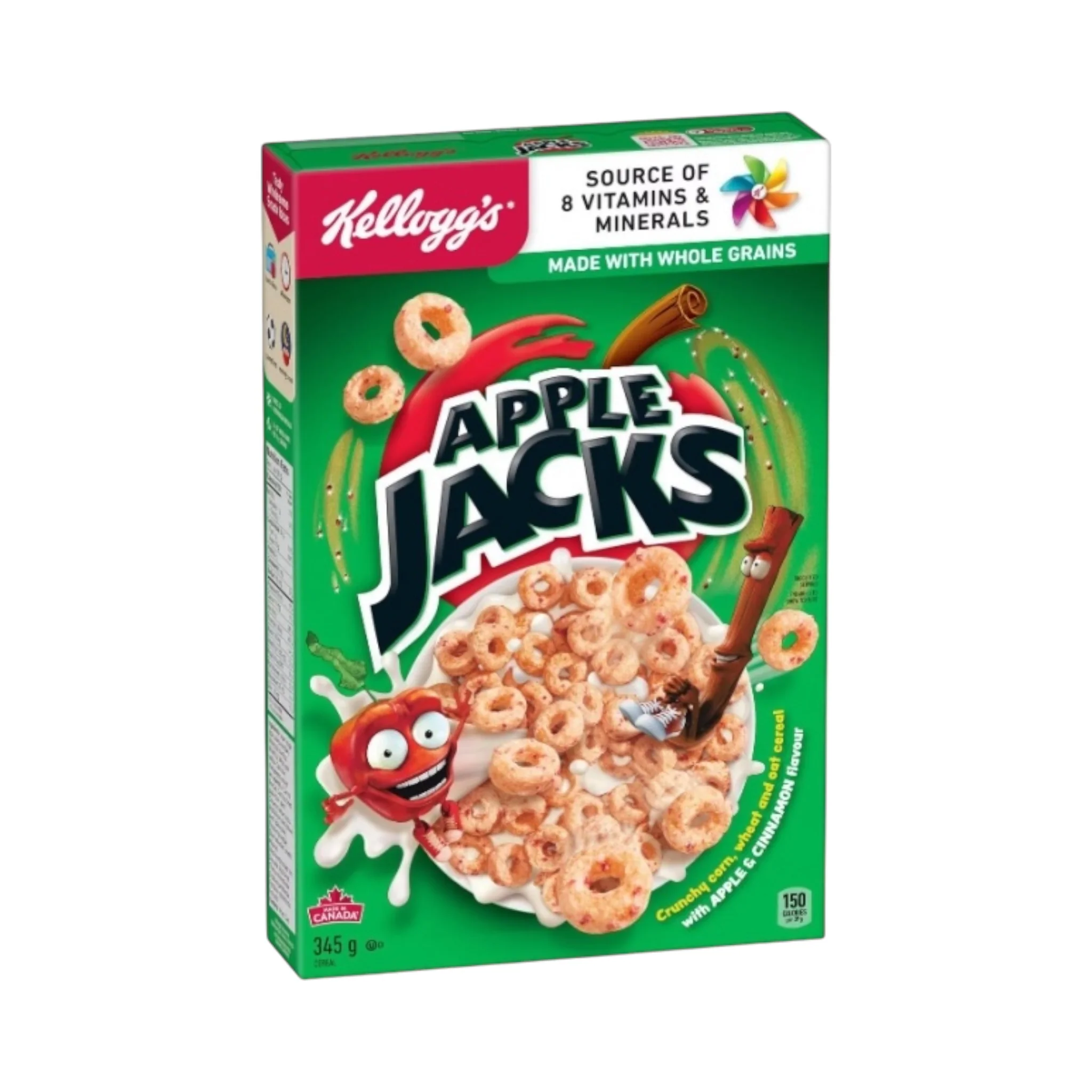 Kellogg's Apple Jacks Cereal - 320g [Canadian]