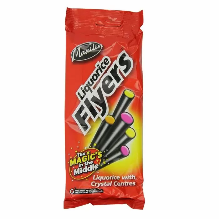 Maxilin Liquorice Flyers - 75g