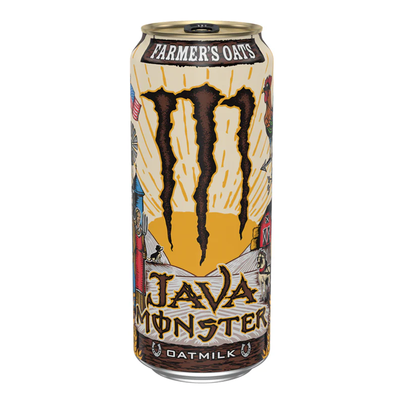 Monster Java Oatmilk Farmer's Oats - VEGAN - 15fl.oz (443ml)