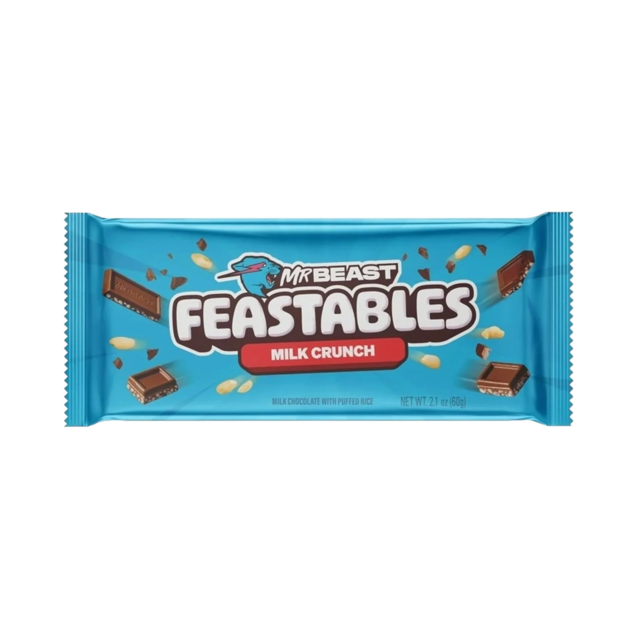 MrBeast Feastables Milk Crunch - 2.1oz (60g)