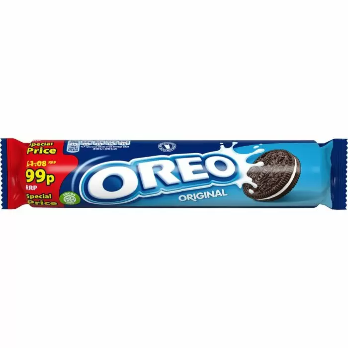Oreo Original Vanilla Sandwich Biscuits 154g - £99P