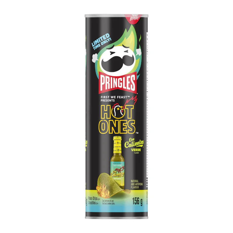 Pringles Hot Ones Los Callentes 156g - [Canadian]