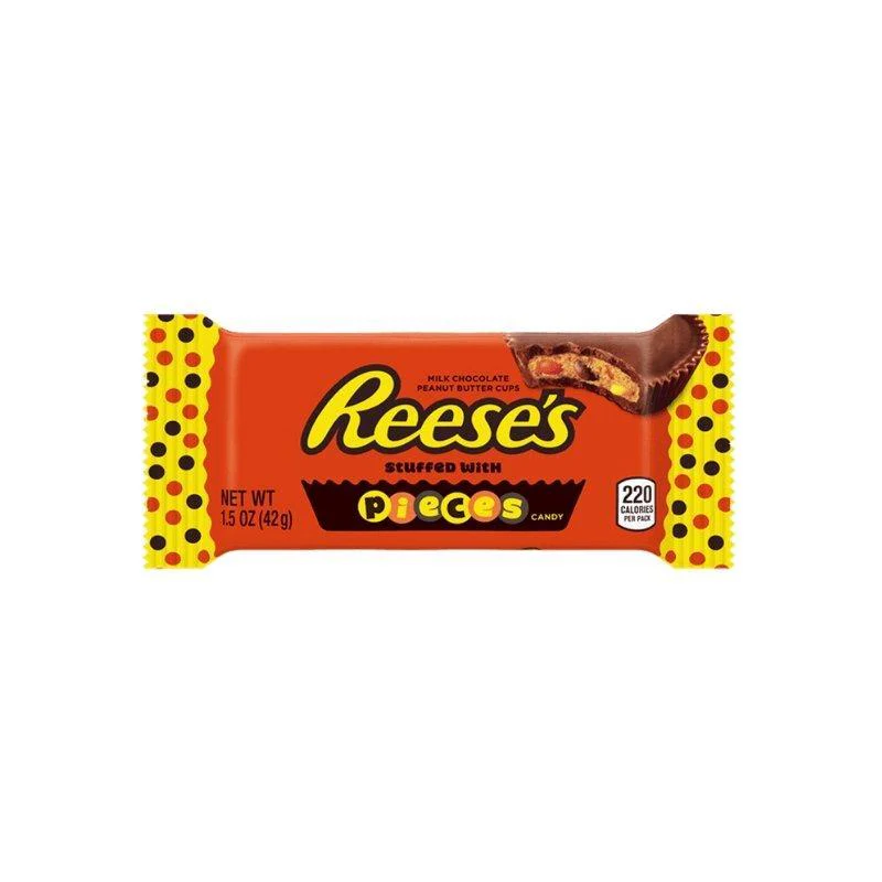 Reese's Peanut Butter Cups Stuffed with Reese's Pieces 1.5-oz