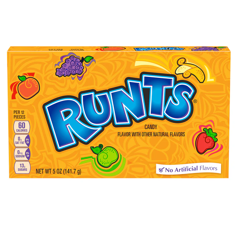 Runts - 5oz (148g) - Theatre Box