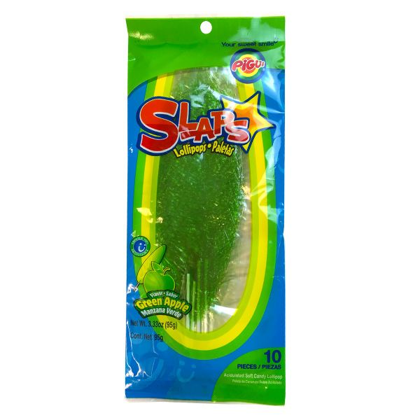 The Original Slaps Green Apple 10 Pack (Mexico) 95g