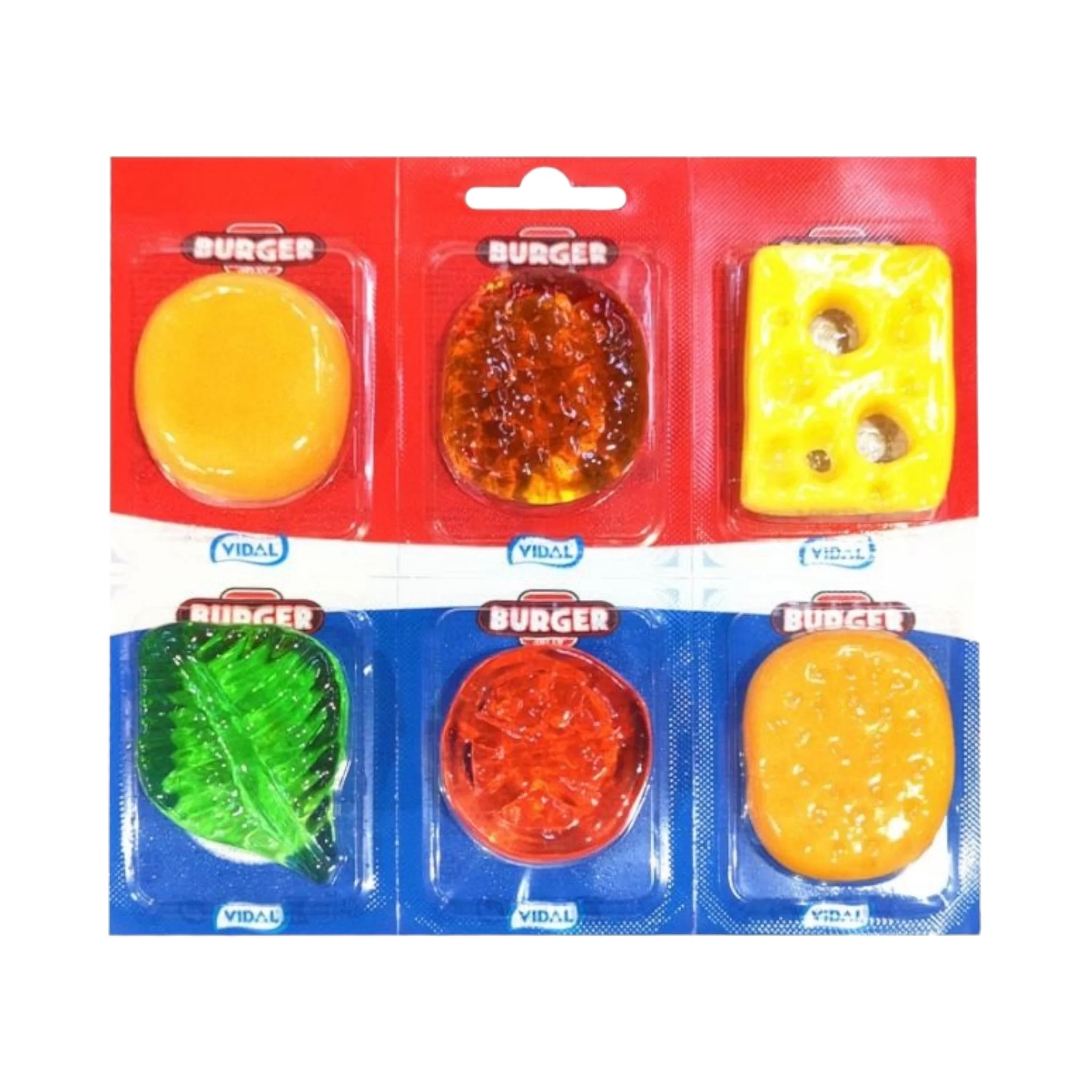 Vidal Build-A-Burger Jelly - 11g