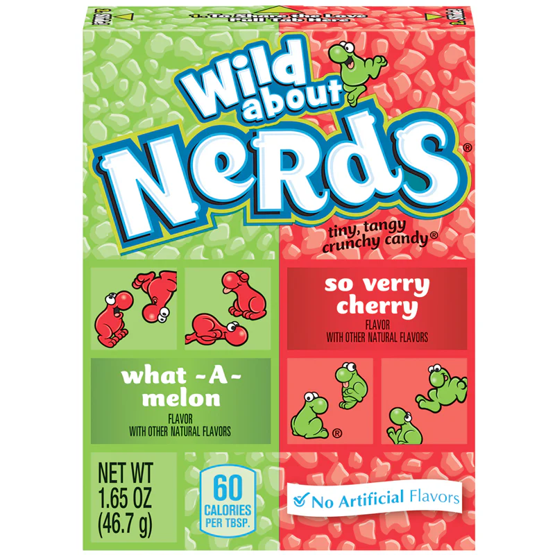 Nerds Wild Cherry & Watermelon - 1.65oz (46.7g)